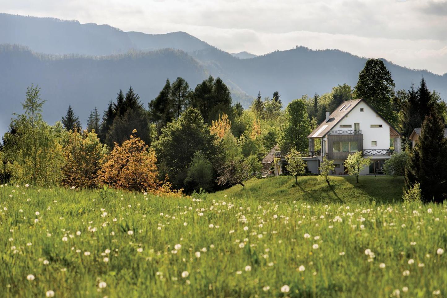 Na Kupcku Estate "Nature Reatreat & Wellness" Idrija Exteriör bild