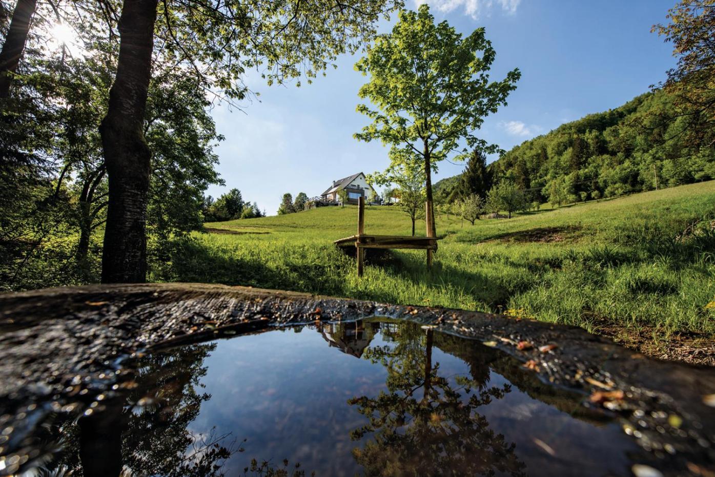 Na Kupcku Estate "Nature Reatreat & Wellness" Idrija Exteriör bild